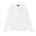 Polo Ralph Lauren Classic Long Sleeve Polo Shirt white - Unmatched Kicks - ralph lauren