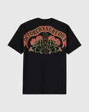 Pom Pom Banner Tee - Black - Unmatched Kicks - 