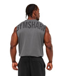 Power Cut Off Tank oversized fit Dark Grey - Unmatched Kicks - GYMSHARK