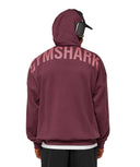 Power Hoodie oversized fit GS Impact Burgundy - Unmatched Kicks - GYMSHARK