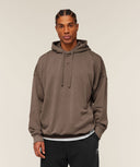 Power Hoodie oversized fit Soft Brown - Unmatched Kicks - GYMSHARK