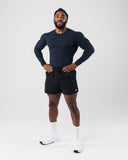 Power Long Sleeve - Deep Navy - Unmatched Kicks - Alphalete