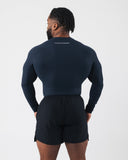 Power Long Sleeve - Deep Navy - Unmatched Kicks - Alphalete