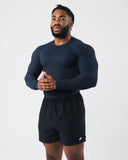 Power Long Sleeve - Deep Navy - Unmatched Kicks - Alphalete