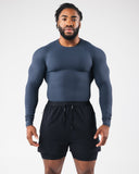 Power Long Sleeve - Shadow - Unmatched Kicks - Alphalete