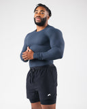Power Long Sleeve - Shadow - Unmatched Kicks - Alphalete
