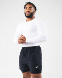 Power Long Sleeve - White - Unmatched Kicks - Alphalete