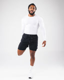 Power Long Sleeve - White - Unmatched Kicks - Alphalete