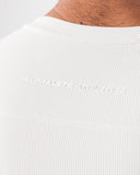 Power Short Sleeve - Bone - Unmatched Kicks - Alphalete