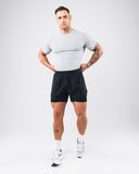 Power Short Sleeve - Chrome - Unmatched Kicks - Alphalete