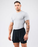 Power Short Sleeve - Chrome - Unmatched Kicks - Alphalete