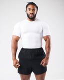 Power Short Sleeve - White - Unmatched Kicks - Alphalete