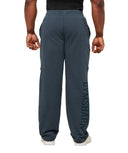 Power Straight Leg Pants oversized fit GS Stealth Blue/GS Deep Petrol Blue - Unmatched Kicks - GYMSHARK