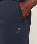 Power Straight Leg Pants oversized fit Heavy Blue/Shadow Blue - Unmatched Kicks-GYMSHARK