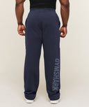 Power Straight Leg Pants oversized fit Heavy Blue/Shadow Blue - Unmatched Kicks-GYMSHARK