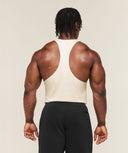 Power Stringer oversized fit Bros Chalk Marl - Unmatched Kicks-GYMSHARK