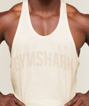 Power Stringer oversized fit Bros Chalk Marl - Unmatched Kicks-GYMSHARK