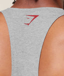 Power Stringer oversized fit Charcoal Core Marl - Unmatched Kicks - GYMSHARK