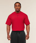 Power T-Shirt oversized fit Conditioning Red - Unmatched Kicks - GYMSHARK