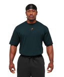 Power T-Shirt oversized fit Deep Petrol Blue - Unmatched Kicks - GYMSHARK