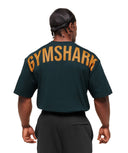 Power T-Shirt oversized fit Deep Petrol Blue - Unmatched Kicks - GYMSHARK