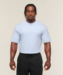 Power T-Shirt oversized fit Tranquil Blue - Unmatched Kicks-GYMSHARK