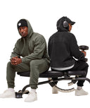 Power Washed Hoodie oversized fit GS Black - Unmatched Kicks - GYMSHARK