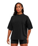 Power Washed Oversized T-Shirt oversized fit Black/Acid Wash Small Ball - Unmatched Kicks - GYMSHARK