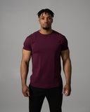Precision Tee - Merlot - Unmatched Kicks - Alphalete
