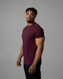 Precision Tee - Merlot - Unmatched Kicks - Alphalete