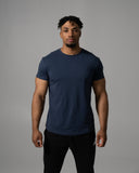 Precision Tee - Muted Blue - Unmatched Kicks - Alphalete