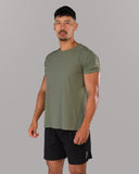 Proflex Tee - Tactical Olive - Unmatched Kicks - Alphalete