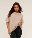 Pump Cover Structured Fleece Top - GS Dusk Pink/WASH - Unmatched Kicks - GYMSHARK