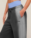 Pump Washed Straight Leg Joggers oversized fit Onyx Grey/Stratus Grey - Unmatched Kicks - GYMSHARK