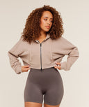 Pump Zip Through Hoodie - GS Dusk Pink/WASH - Unmatched Kicks - GYMSHARK