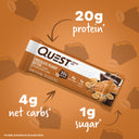 Chocolate Peanut Butter Protein Bar