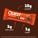 Chocolate Caramel Pecan Crispy Hero Protein Bars