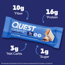 Blueberry Cobbler Crispy Hero Protein Bars