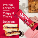 Peanut Butter & Jelly Crispy Hero Protein Bars