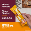 Salted Caramel Stacks Bars
