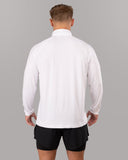 Racer Quarter Zip - White - Unmatched Kicks - Alphalete