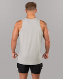 Racer Tank - Cloud - Unmatched Kicks - Men's Ultralight Tank Top