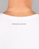 Racer Tank - White - Unmatched Kicks - Alphalete