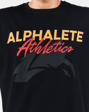 Racing Tee - Black - Unmatched Kicks - Alphalete