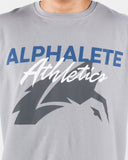 Racing Tee - Grey - Unmatched Kicks - Alphalete