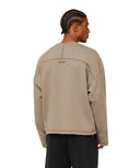 Re - Rack Crew Neck Pullover oversized fit Lifestyle Brown - Unmatched Kicks - GYMSHARK