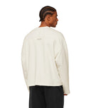 Re - Rack Crew Neck Pullover oversized fit Soft White - Unmatched Kicks - GYMSHARK
