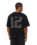 Re - Rack T-Shirt oversized fit GS GS Black - Unmatched Kicks - GYMSHARK