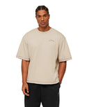 Re - Rack T-Shirt oversized fit Pebble Grey - Unmatched Kicks - GYMSHARK