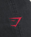 Relaxed Cap Black/Carmine Red - Unmatched Kicks-Gymshark Accessories